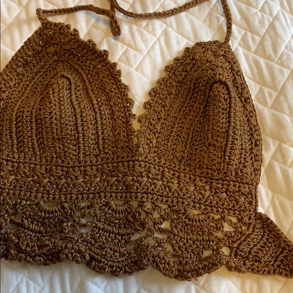 Hand made in Mexico - Crochet knitted crop top - Picture 2 of 6